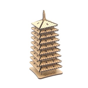 모또 나무 신라의 황룡사 구층목탑 입체퍼즐 만들기-칭찬나라큰나라